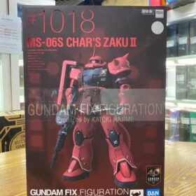 全新 Bandai Spirits Gundam Fix Figuration Metal Composite MS-06S Zaku 1018 紅 渣古
