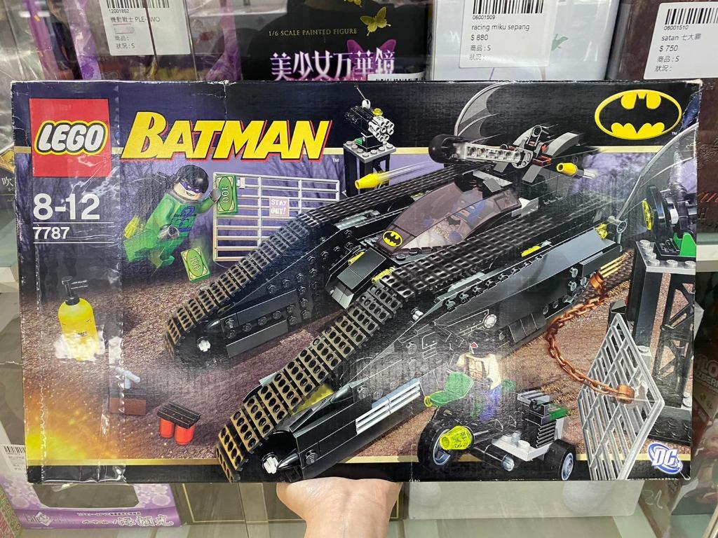 patologisk Dodge Festival Lego Batman Bat Tank Ridler and Bain Hiding place 7787 – Nibanme Toys
