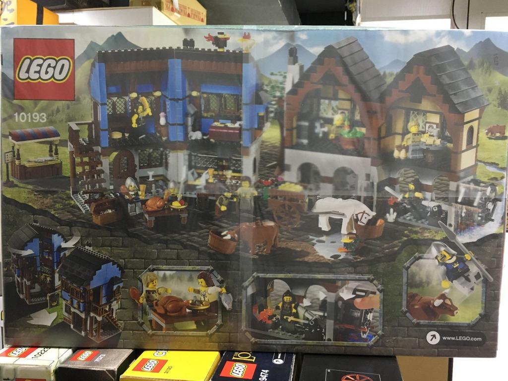 全新 Lego 10193 Castle Medieval Market Village 中古世紀村莊