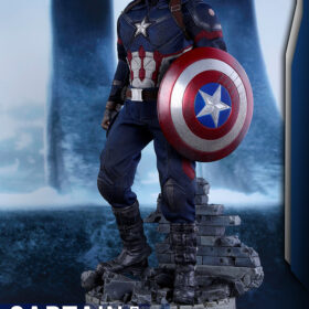 Hottoys MMS360 Captain America Civil War Battling Version