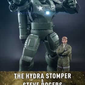 Hottoys TMS060 What If The Hydra Stomper and Steve Rogers