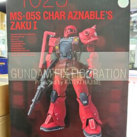 Bandai GFFMC Gundam Fix Figuration Metal Composite 1023 #1023 MS-05S Char’s Zaku I