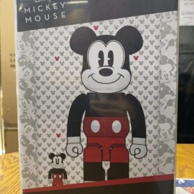 Medicom Toy Be@rbrick Bearbrick Disney Mickey Mouse Red White 400% 100%