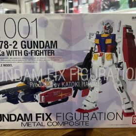 Gundam Fix Figuration Metal Composite #1001 RX-78-2 VER. KA WITH G-FIGHTER