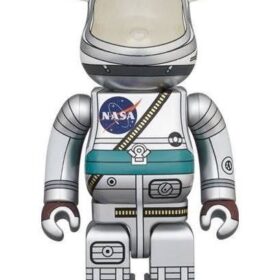 Medicom Toy Bearbrick Be@rbrick 1000% Mercury Astronaut Nasa
