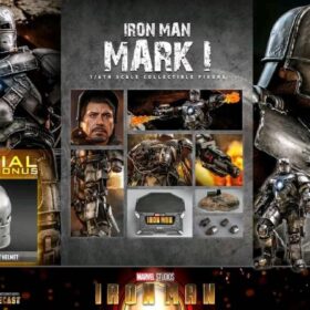 Hot Toys Hottoys MMS605 D40B Diecast Iron Man Ironman mark 1 mk1 with special edition bonus part