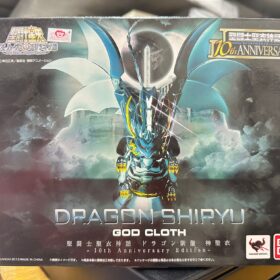 Bandai Saint Seiya Myth Cloth Dragon Shiryu God Cloth 10Th Anniversary Edition