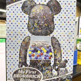 Medicom Toy Bearbrick Be@rbrick 400% My First Baby Bearbrick Jackson Pollock