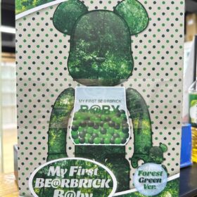 全新 Medicom Toy Bearbrick Be@rbrick 400% My First Baby Forest Green Ver 綠色森林