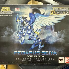 Bandai Saint Seiya Pegasus Seiya God Cloth Anniversary Edition 10Th