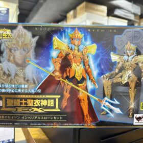Bandai Saint Seiya Myth Cloth EX Sea Emperor Poseidon Imperial Throne Set