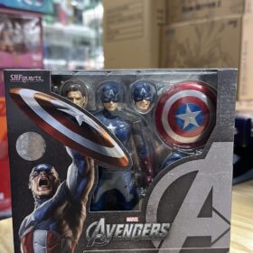 Bandai Shf Marvel Avengers Captain America Assemble Edition