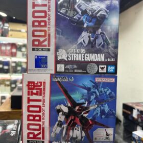 Bandai Robot Spirits 300 298 306 Strike Gundam Aile Striker and Effect Parts Set