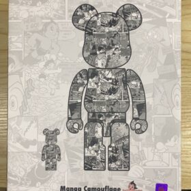 Medicom Toy Bearbrick Be@rbrick Astro Boy Manga Camouflage 400% 100%