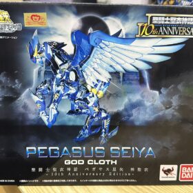 Bandai Saint Seiya Myth Cloth Pegasus Seiya God Cloth 10th Anniversary Edition