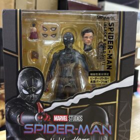 Bandai S.H.Figuarts Shf Spider Man Spiderman No Way Home Black Gold Suit