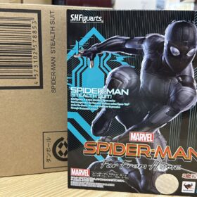 Bandai S.H.Figuarts Shf Spider Man Spiderman Stealth Suit Far From Home
