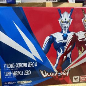 全新 Bandai Ultraact Ultra Act Ultraman Zero Strong Corona Zero Luna Miracle Zero 鹹蛋超人 咸旦超人 奥特曼 超人力霸王