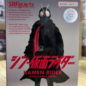 開封品 Bandai S.H.Figuarts Shf Kamen Rider Shin Masker Rider 幪面超人 幪面超人
