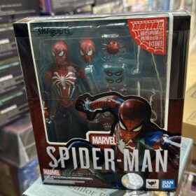全新 Bandai S.H.Figuarts Shf Marvel Game Verse Spiderman Spider Man Advanced Suit 蜘蛛俠