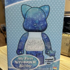 Medicom Toy Bearbrick Be@rbrick 400 100 My First Ny@brick Nyabrick Crystal of Snow Ver