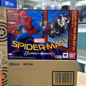 Bandai S.H.Figuarts Shf Spiderman Spider-Man Homemade Suit Ver Ironman MK47
