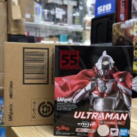 全新 只開啡盒 Bandai S.H.Figuarts Shf Ultraman 55th Anniversary Ver 超人 55周年