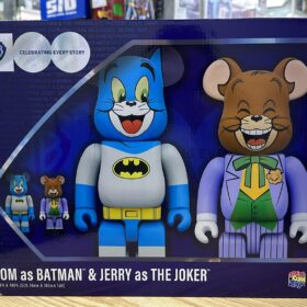 Medicom Toy Bearbrick Be@rbrick 400% 100% Tom As Batman Jerry The Joker