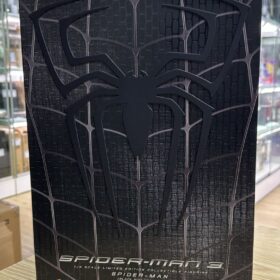 開封品 底座發霉 Hottoys MMS165 SP Spiderman Black Suit Version with Sandman Special Edition 蜘蛛俠 黑色蜘蛛俠 流星搥