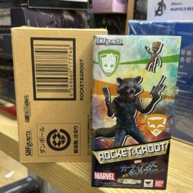 Bandai S.H.Figuarts Shf Rocket and Groot Endgame Guardians of the Galaxy