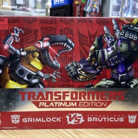 Hasbro Transformers Platinum Edition Grimlock VS Bruticus