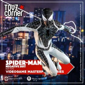 開封品 Hottoys VGM036 VGM36 Spiderman Negative Suit 蜘蛛俠 黑白蜘蛛俠 負空間戰衣