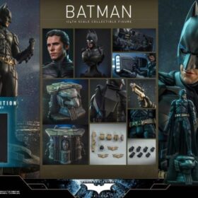 Hottoys QS019 SP Special Edition The Dark Knight Trilogy Batman