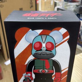Medicom Toy Bearbrick Be@rbrick 400% 100% Kamen Rider 2
