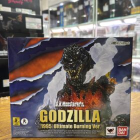 開封品 Bandai S.H.MonsterArts SHM Godzilla 1995 Ultimate Burning Ver 哥斯拉 紅蓮 世紀必殺陣