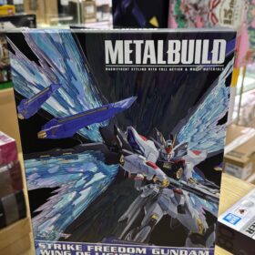 全新 Bandai Metal Build Strike Freedom Gundam Wing Of Light Soul Blue Option Set 突擊自由高達 光翼 機動戰士 高達