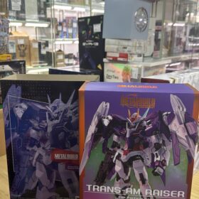 Bandai Metal Build 00 Gundam Trans-AM Raiser Trans Am Set Full Particle 10Th Ver
