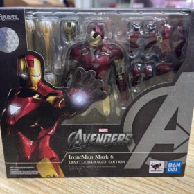 開封品 Bandai Shf Ironman Mark 6 Battle Damage Edition Avengers 鐵甲奇俠 復仇者聯盟 戰損