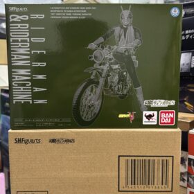 開封品 Bandai S.H.Figuarts Shf Masked Rider Riderman Machine 幪面超人 怪金剛 電單車