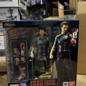 Bandai S.H.Figuarts Shf Tony Stark With Tony’s Powered Stage Iron Man 3
