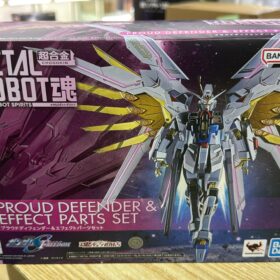 Bandai Metal Robot Spirits Proud Defender & Effect Parts Set Gundam Seed Destiny Gundam