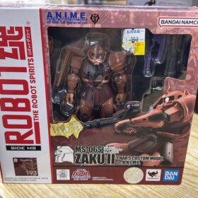 開封品 Bandai Robot Spirits Robot 193 MS-06S Zaku II Char’s Custom Model Robot魂 機動戰士 高達 夏亞 馬沙 紅彗星