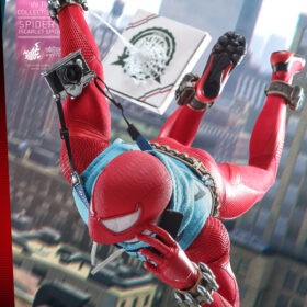 全新 Hottoys VGM034 VGM34 Spiderman Spider-Man Scarlet Spider Suit 蜘蛛俠 緋紅戰衣