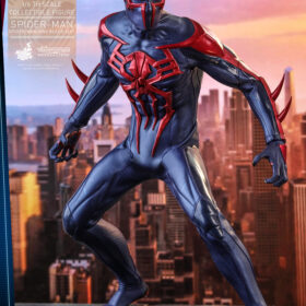 全新 Hottoys VGM042 VGM42 Spiderman Spider-Man 2099 Black Suit 黑色戰衣 蜘蛛俠