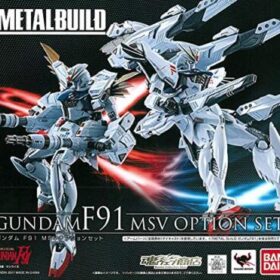 全新 Bandai Metal Build Gundam F91 MSV Option Set 機動戰士 高達