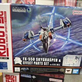 全新 Bandai Robot Spirits Robot 332 FX-550 Skygrasper & Effect Parts Set Robot魂 空中霸王 特效套裝 機動戰士 高達