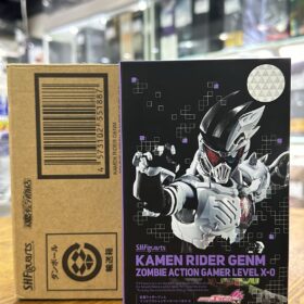 開封品 Bandai S.H.Figuarts Shf Kamen Rider Genm Zombie Action Gamer Level X-0 幪面超人 假面騎士