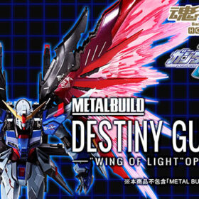 Bandai Metal Build Destiny Gundam Wing Of Light Option Set
