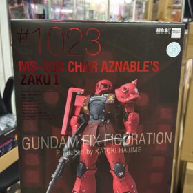 全新 Bandai Gundam Fix Figuration Metal Composite GFFMC Fix 1023 MS-05S Char’s Zaku I 渣古 馬莎 馬莎專用舊渣古 龘