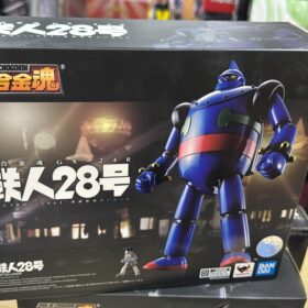 全新 Bandai Soul of Chogokin GX-24R Mtetsujin 28 Bluemetallie Ver 超合金魂 鐵人28